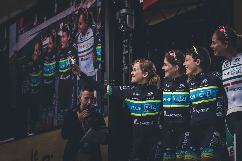 team_TS_TTT's tweet photo. WOW! 7th Place for @LollyIsLauren at @LaCoursebyTDF thanks to INCREDIBLE #teamwork! So exciting! #UCIWWT #lacourse https://t.co/0l7lNoHNgB