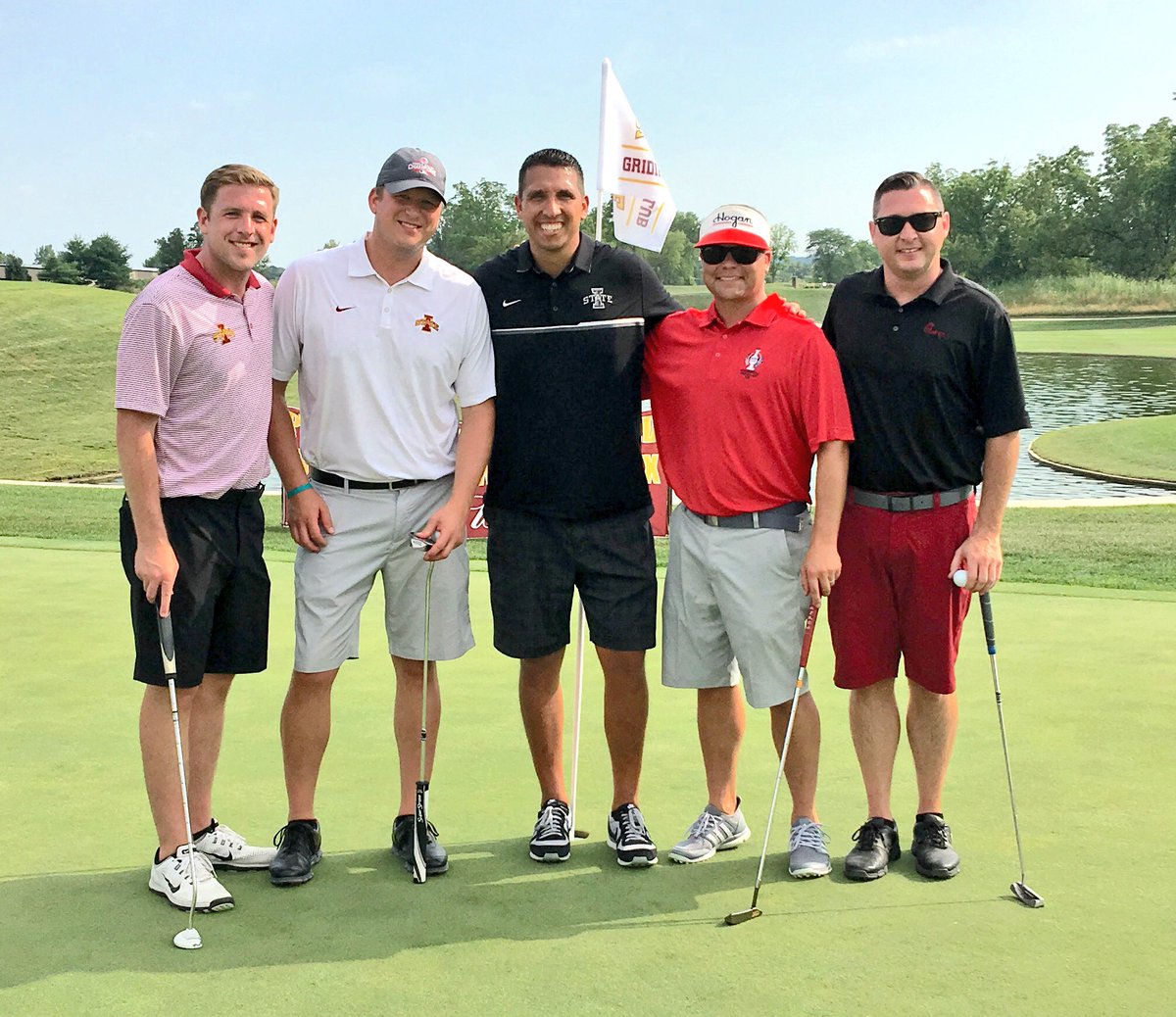 ejohnsonNEWS's tweet photo. Honor to play w/ @CycloneGridiron in support of @CycloneFB. @ISUMattCampbell gave us the read. Good luck this season @CycloneATH!!! https://t.co/KdN7alJzcY