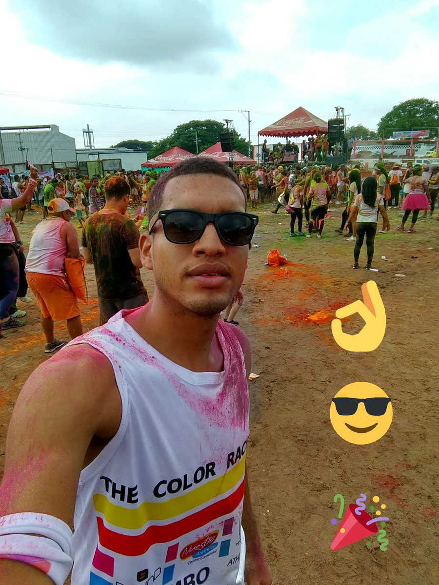 HaroldGalvanM's tweet photo. #TheColorRace 🎉😎😉👏🏼✌🏼👍🏻💪🏼🎉 https://t.co/MKnEpCmv8w