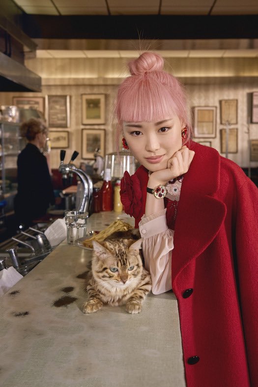 4ngelVazquez's tweet photo. Fernanda Ly para @katespademexico FW2017 #Campaign https://t.co/gU5Ve8S7Gx