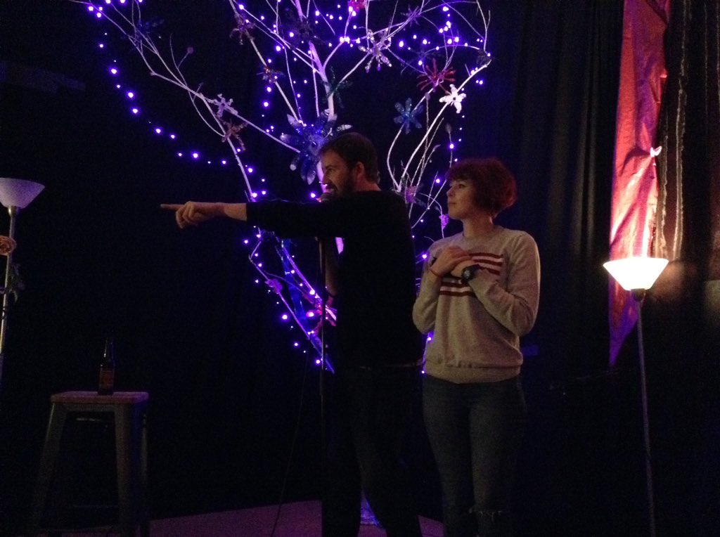 ELangfordMusic's tweet photo. Wonderful stuff out of Danny Ryan &amp; Laura Byrne tonight! Go see #Jestlife &amp; End of Daze at the Edinburgh Fringe ❤️ https://t.co/uo7kpwHRN0