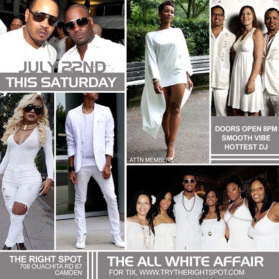 trytherightspot's tweet photo. THIS SATURDAY... It's Just The SEXIEST Event Of The Year!
#ALLWHITEAFFAIR #THERIGHTSPOT

https://t.co/XmRdqgaaHw https://t.co/IwHrQj913Y