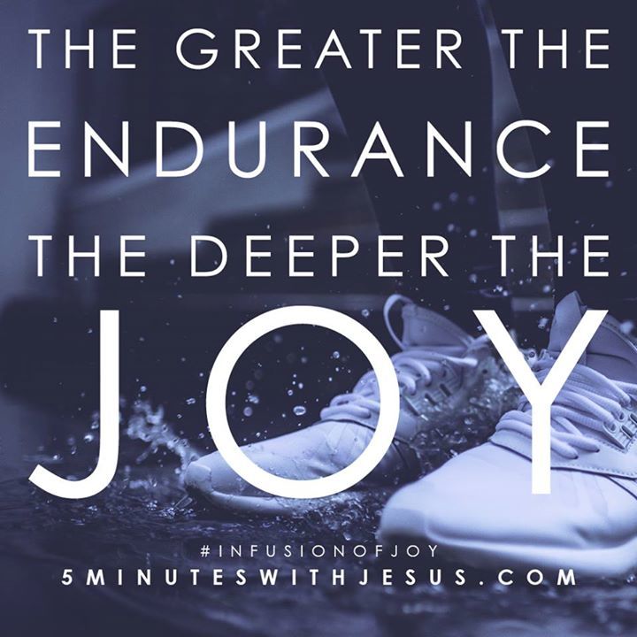 #Joy #Endurance #5MinWithJesus ift.tt/22WDFm9