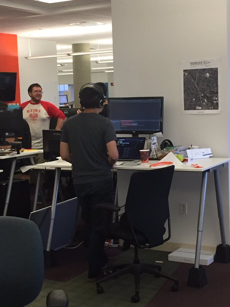 kendalaustin8's tweet photo. My project partner @emilsit is a #toasthackathon machine. @ToastTab #canigetyouacoffee #gobabygo https://t.co/B84Qnre2aj