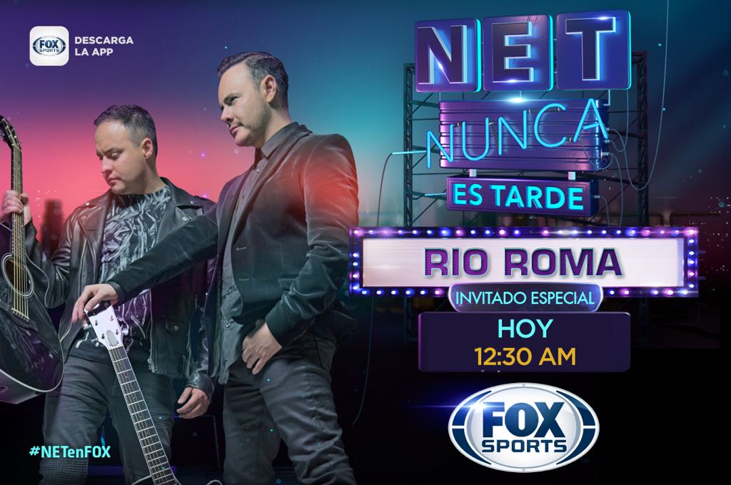 ErnestoDelValle's tweet photo. Los primeros minutos del viernes no podrían iniciar mejor que con #RIOROMAenNET los esparamos @NETenFOX @FOXSportsMX https://t.co/YE5uj4gLeC