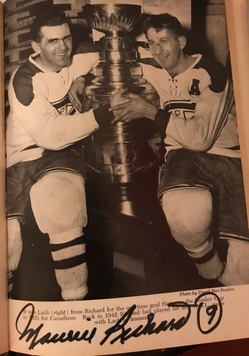 JAlarie31's tweet photo. @CanadiensMTL One of my most cherished possessions! #LeRocket #GoHabsGo https://t.co/9BlQXcG2ZV