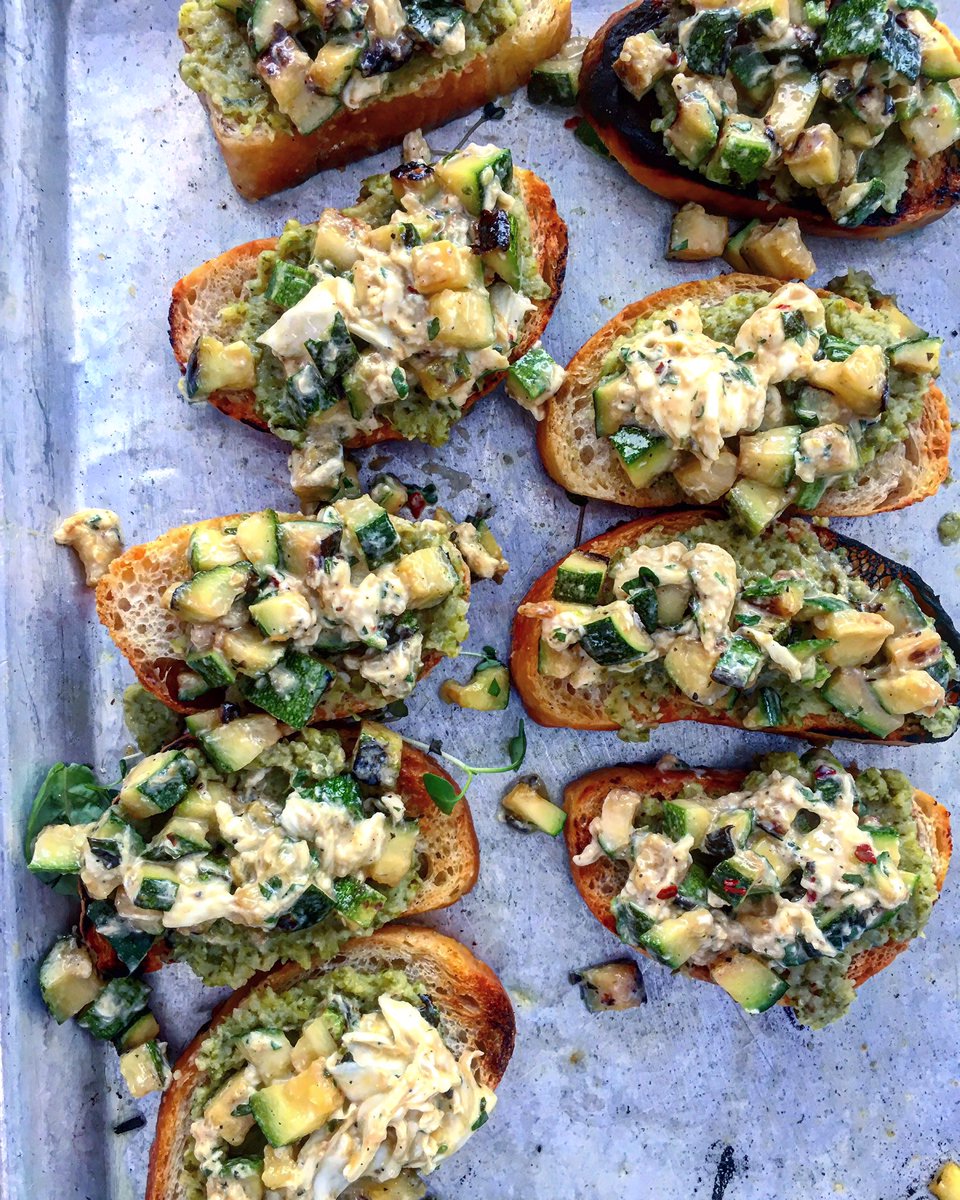 Eat Your Greens! Slinging Grilled Zucchini &amp; Burrata at tonight's Green City Market Chef's BBQ!