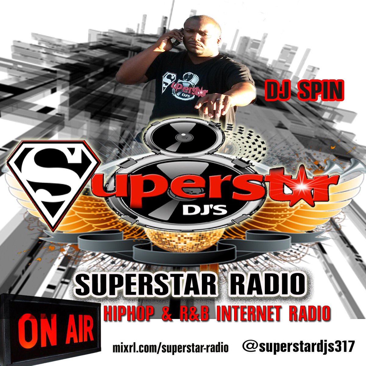 superstardjs317's tweet photo. https://t.co/Fufm3nKxo3 #TuneIn #Tonight @8pm est @djspin317 https://t.co/EWjVCc6qfS