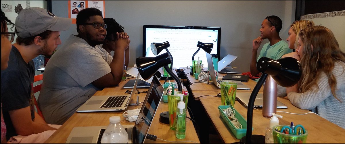 FFTFDC's tweet photo. Our aspiring screenwriters sharing their ideas for a web series during today's Writers Workshop. https://t.co/886L1cCgzu