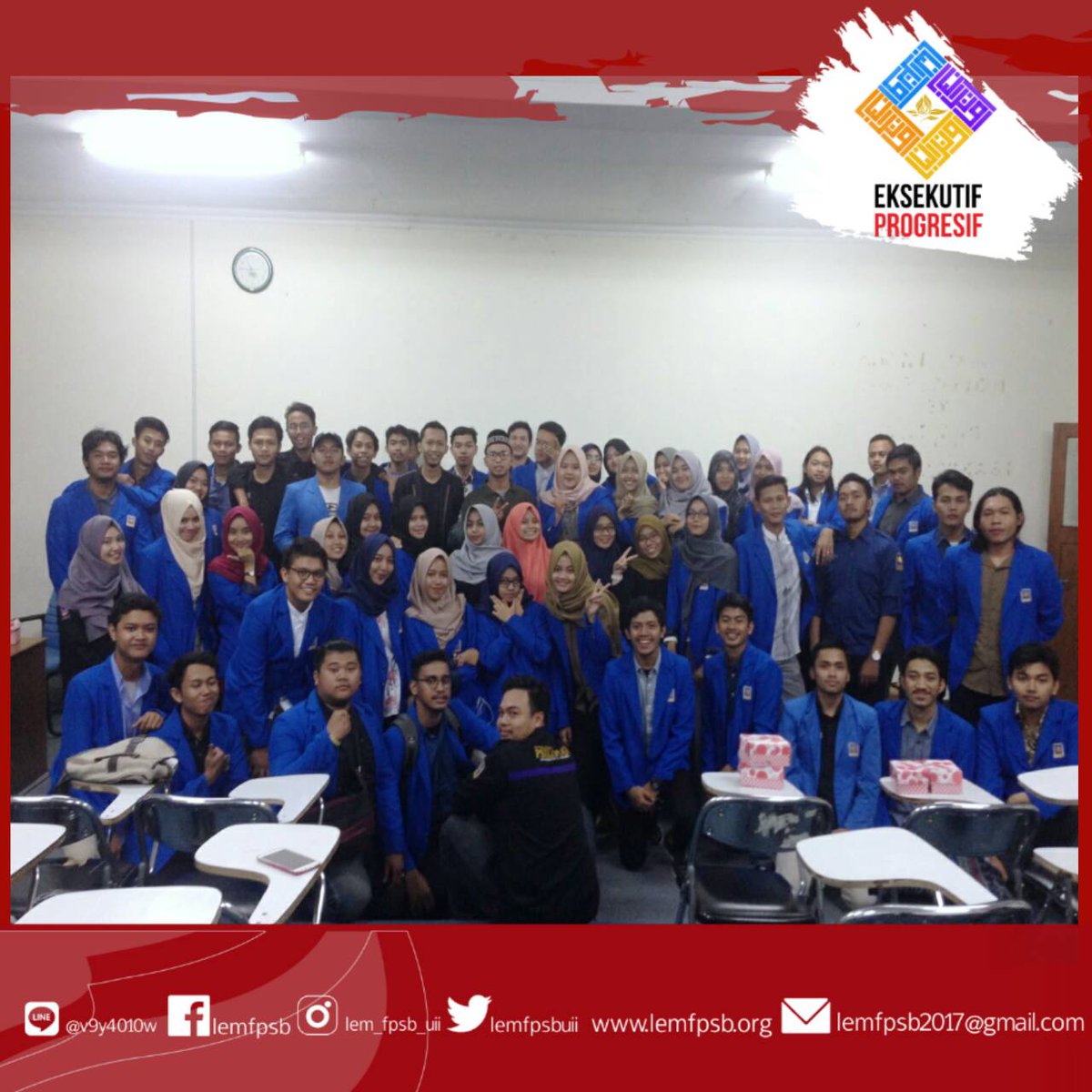 Selamat kepada fungsionaris HIMAPSI periode 2017-2018 semoga dapat mengemban amanah dengan baik. 🎊🎉