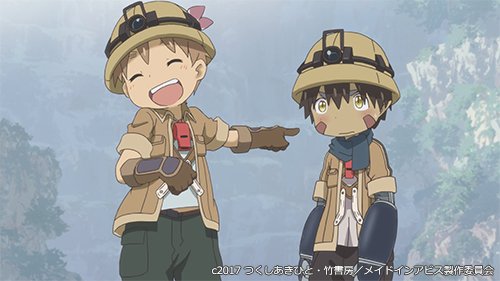 アニメ メイドインアビス 公式 まもなくat Xで第3話放送です レグに探窟の仕方を教えてあげる ちょっと先輩のナット T Co 40dvygmvx9 Miabyss