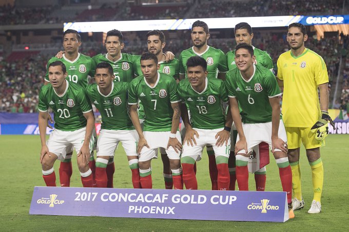 La Selección Mexicana en semifinales va con Jamaica