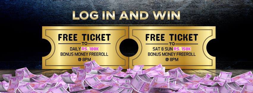 khelo365's tweet photo. Can you keep up with all our Freerolls? Log in on https://t.co/TVgdHatq22 and win FREE Tickets daily!
#OnlinePokerIndia #Free #LogInAndWin https://t.co/IckeTHpD0b