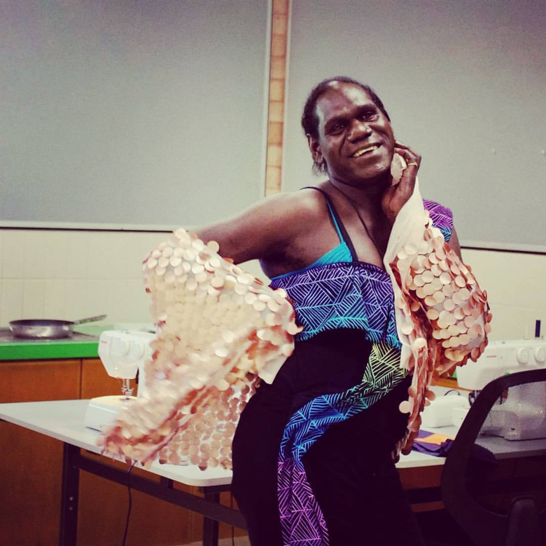 Batchelor Institute (@batchelor_inst) on Twitter photo The Tiwi Island Sistagals have been studying Certificate l in Visual Arts here and creating outfits for <a href="/DarwinArtFair/">Darwin Aboriginal Art Fair - DAAF</a> Image:<a href="/ChelseaHeaney/">Chelsea Heaney</a> The Tiwi Island Sistagals have been studying Certificate l in Visual Arts here and creating outfits for <a href="/DarwinArtFair/">Darwin Aboriginal Art Fair - DAAF</a> Image:<a href="/ChelseaHeaney/">Chelsea Heaney</a>