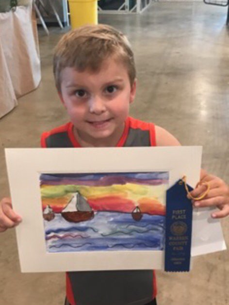 SLEKnights's tweet photo. Congratulations Joey on receiving First Place for your art work at the county fair. @SLEKnights #KingsStrong https://t.co/iwEa3k25sm