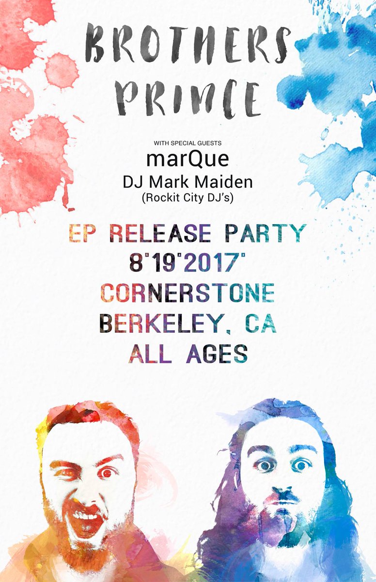 One month until we play at <a href="/CornerstoneBerk/">Cornerstone Berkeley</a> with <a href="/marQuemusic/">marQue</a>! Can't wait!