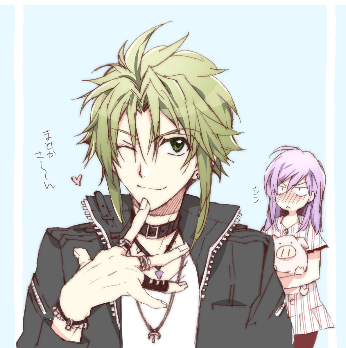 arinacchi's tweet photo. 落書き那智くん。 https://t.co/DWsLr5rrAY