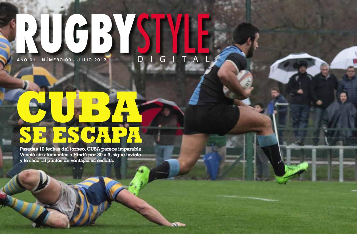 RugbyStyleD's tweet photo. Tarde pero seguro!! Salió RSD#09 con CUBA, CASI - SIC, Jaguares y mucho más!! Descargala en https://t.co/ShuJJdPyqF https://t.co/QEFME16zOA