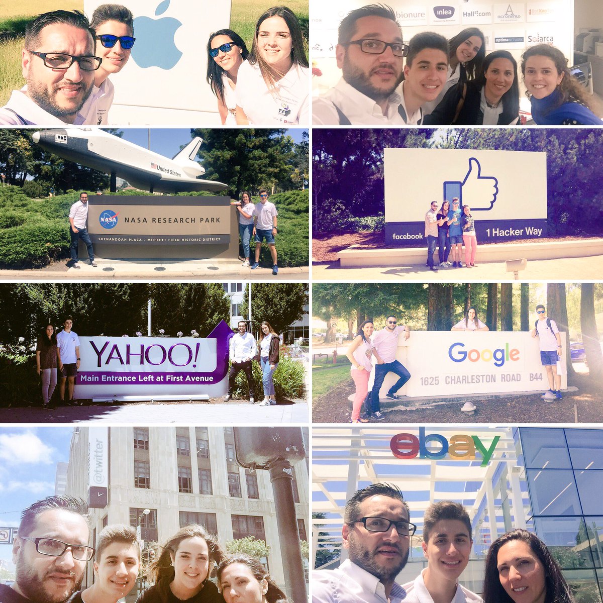 castillamedina's tweet photo. #TalentFactory2017 #SiliconValley @accio_cat @Apple @facebook @NasaResearch @Yahoo @eBay @Twitter @Google @Stanford @LaSalleTechnova https://t.co/SIPRQn6HhZ