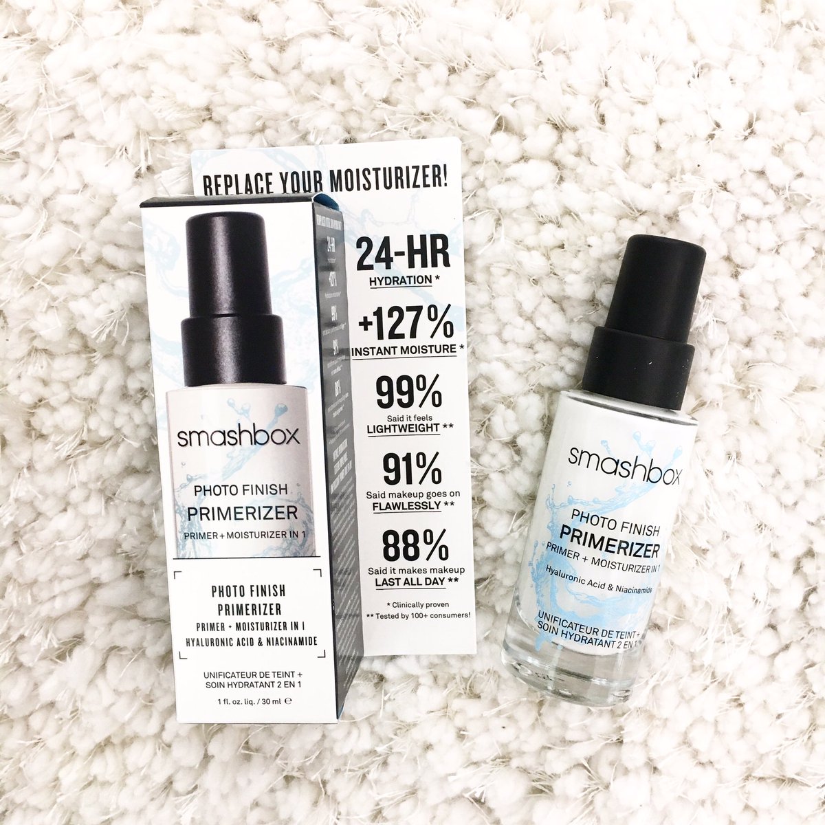 waldenshoppers's tweet photo. ⭐️G a m e C h a n g e r⭐️
new in store @Smashbox photo finish primerizer - a primer + moisturizer in 1! #amazing #primerizer #smashbox https://t.co/EHi15W1P0H