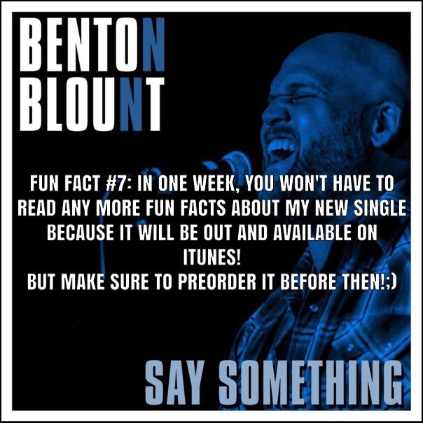 bentonblount's tweet photo. #funfacts #notfakenews #pacificrecords #newmusic @pacificrecords @iTunes https://t.co/sNC10BLtiM