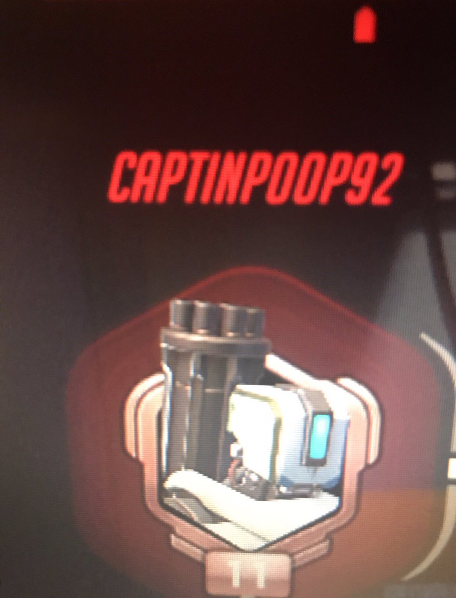 lolitalilu's tweet photo. A title to brag about. #overwatch #overwatchmeme #bastion #poop #captin #crazyname #doesanyonegiveacrap #cancer https://t.co/ZntgompDoa