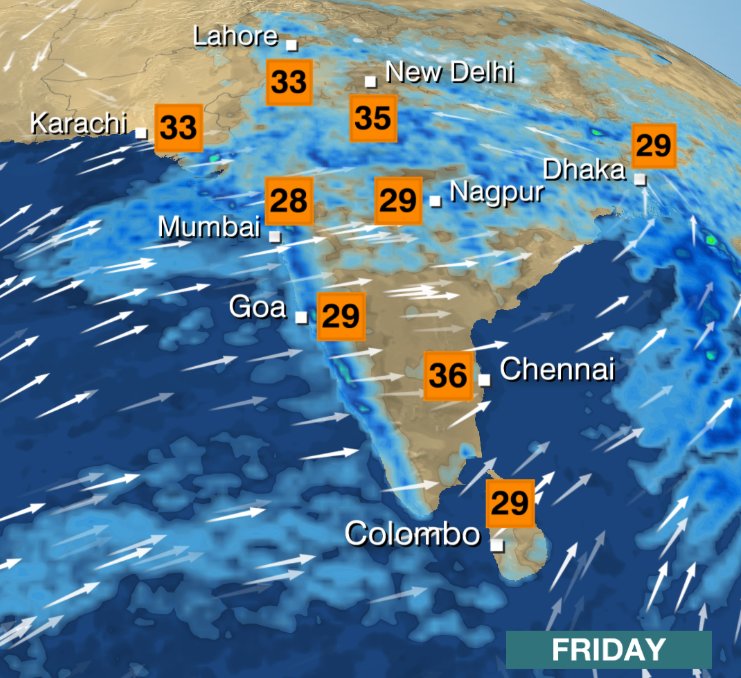 Gujurat, Konkan & Goa have highest level alerts for heavy rain from