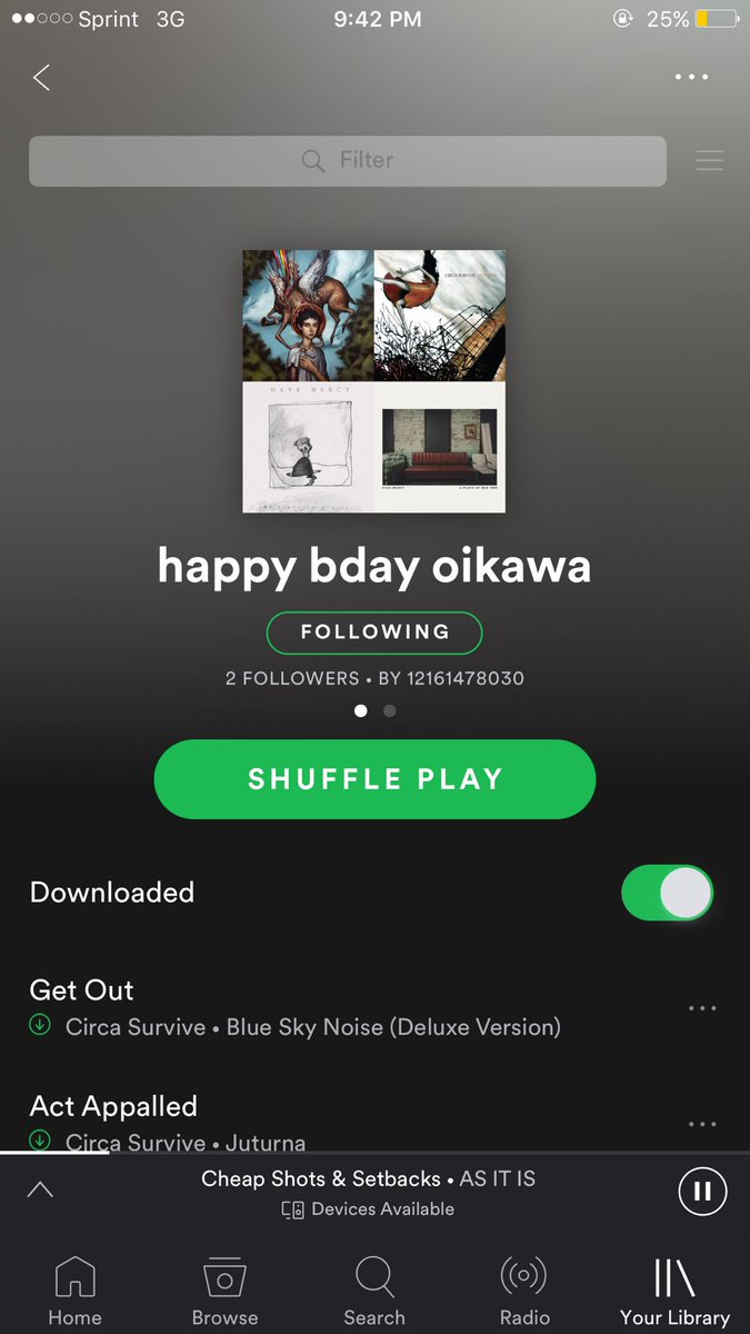 Kamikupo617's tweet photo. Playlist my queen @sierrabuhagiar made me filled with songs she likes! I love being introduced to new music. Tbh jammin out hard #openpits https://t.co/wbWgTBfWBH