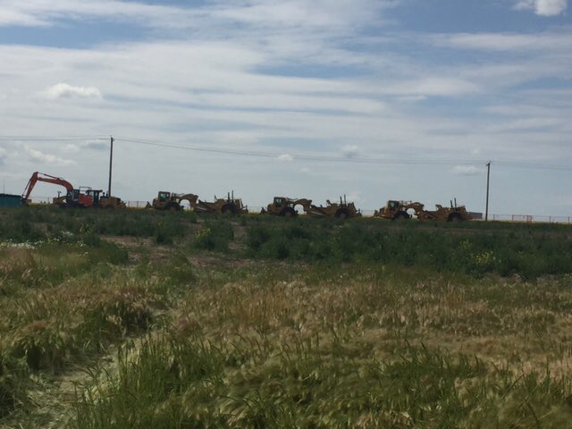 cntymile's tweet photo. UPDATE: The "wheels" are in motion and we are underway with construction on site. Let the transformation begin! #CenturyMile https://t.co/Yr9b5BKGTb