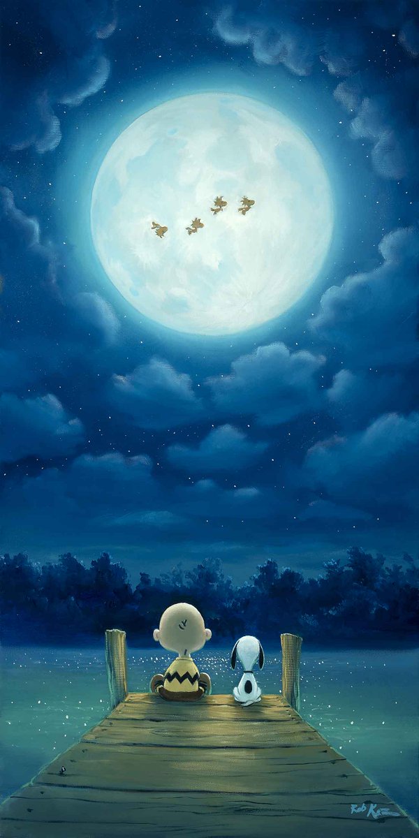 DarkHallMansion's tweet photo. So pleased to finally share the first of several very special #Peanuts projects + releases! First with artist #RobKaz. #Snoopy #CharlieBrown https://t.co/boCjgZPmhV