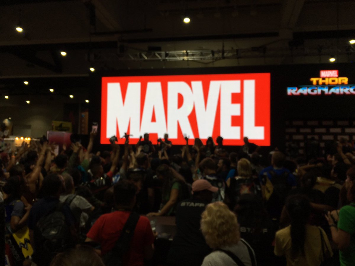 ProFan_Cons's tweet photo. Always a crowd at Marvel #PFSDCC https://t.co/4bktN3EWhS
