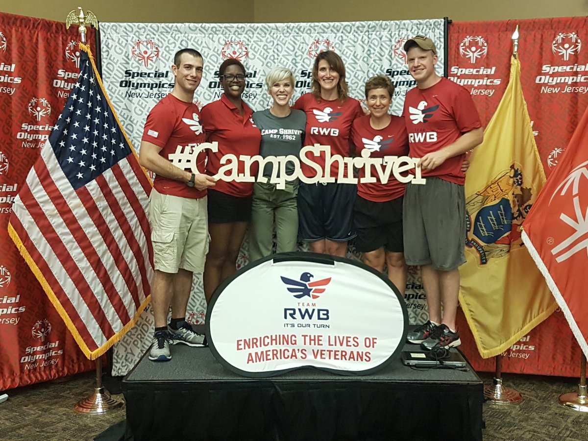 Tonight <a href="/SONewJersey/">Special Olympics NJ</a> athletes took the reigns and led blindfolded <a href="/TeamRWB/">Team Red, White & Blue</a> eagles and counselors through the obstacle course at #CampShriver