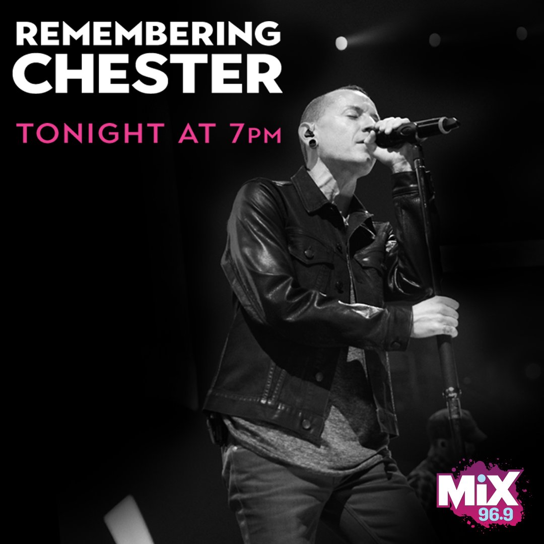 mix969's tweet photo. Starting NOW, we celebrate the life &amp; music of @ChesterBe &amp; @linkinpark. Listen live: https://t.co/oGpC2wkFw9 #RIPChester @iHeartRadio https://t.co/0sgOQSMR2A