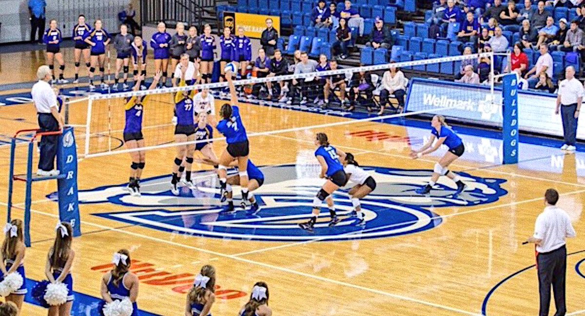 DPioske's tweet photo. I'm very excited and proud to announce that I have verbally committed to play Division 1 Volleyball for Drake University! #GoBulldogs 💙🐶🏐 https://t.co/IhkrCZn55q
