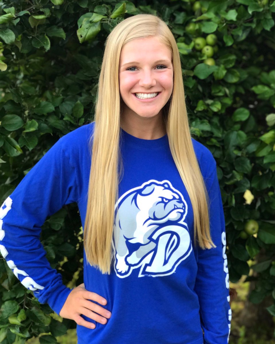 DPioske's tweet photo. I'm very excited and proud to announce that I have verbally committed to play Division 1 Volleyball for Drake University! #GoBulldogs 💙🐶🏐 https://t.co/IhkrCZn55q