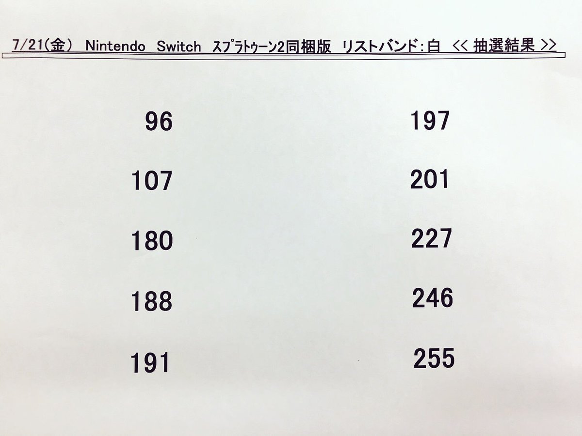 スイッチ 抽選 ビックカメラ