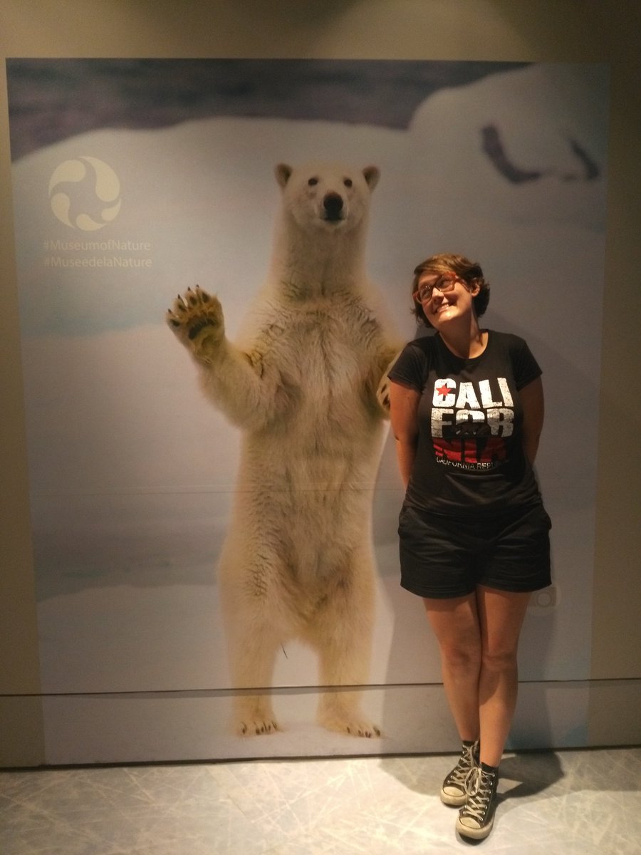 MichMurphy015's tweet photo. @MuseumofNature I made a new friend at the Arctic exhibit! https://t.co/Ey9C984Dp1