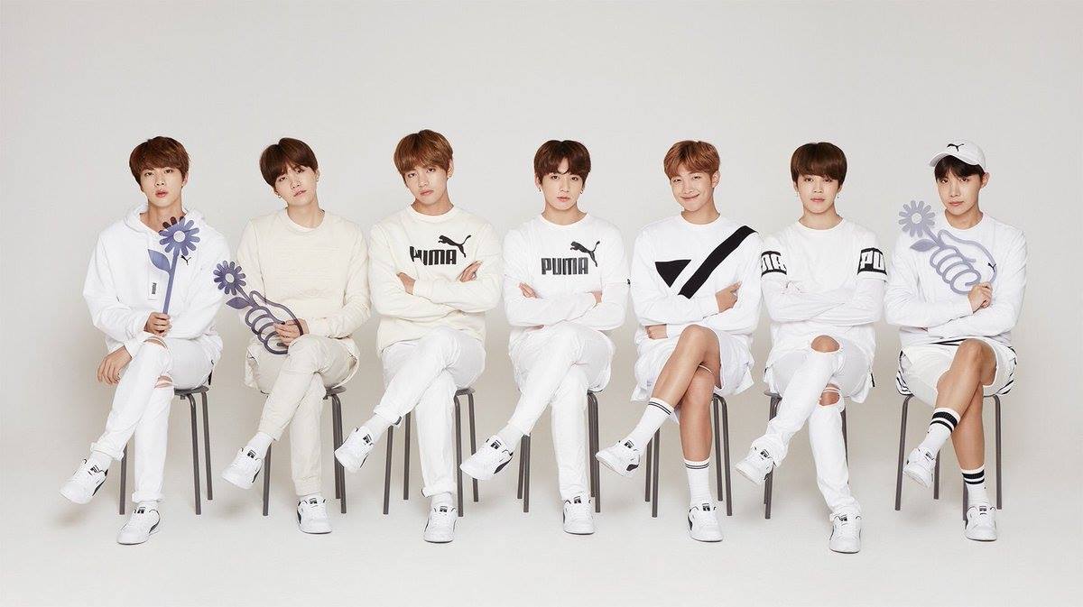 tênis do bts puma