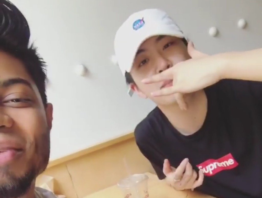 170721 wishes Elliott Yamin a happy birthday 