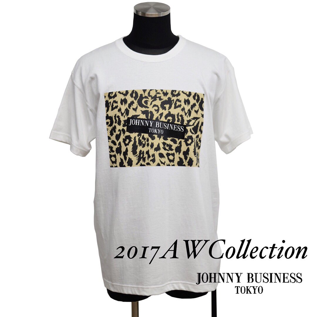68_Sixty_Eight's tweet photo. @johnny_business_official から2017AW Collection 第一弾が明日Online shopにIn！オリジナルのヒョウ柄にステッカーをイメージしたLOGOデザイン！
プリント手法も拘りぬいたパンキッシュかつストリート感のある一枚です！ https://t.co/C6ESNzYPj0