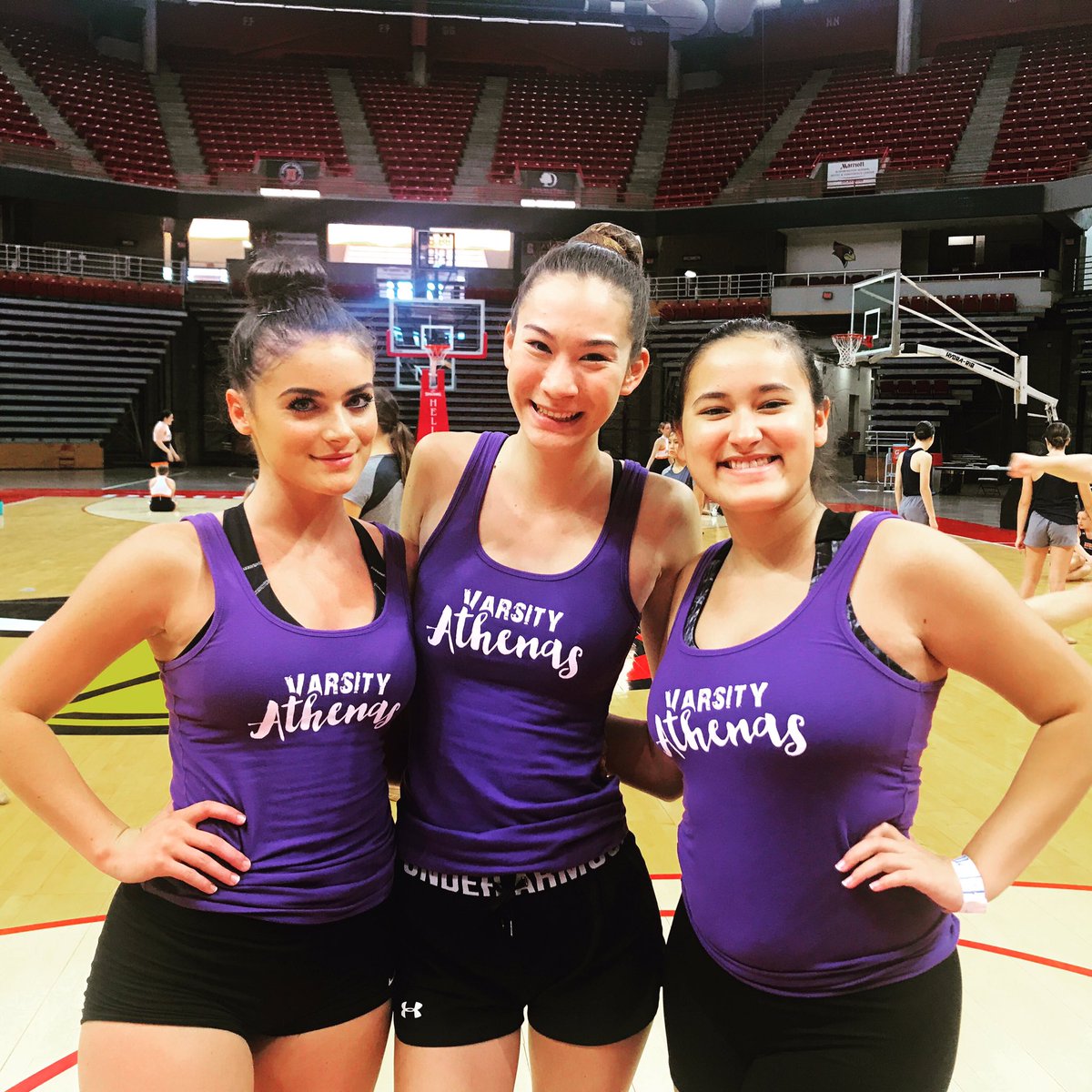 Congrats to all three of our captain seniors on making UDA All American! #ISquadUp #WeAreDGN <a href="/UDAAlyssa/">UDA Alyssa</a>