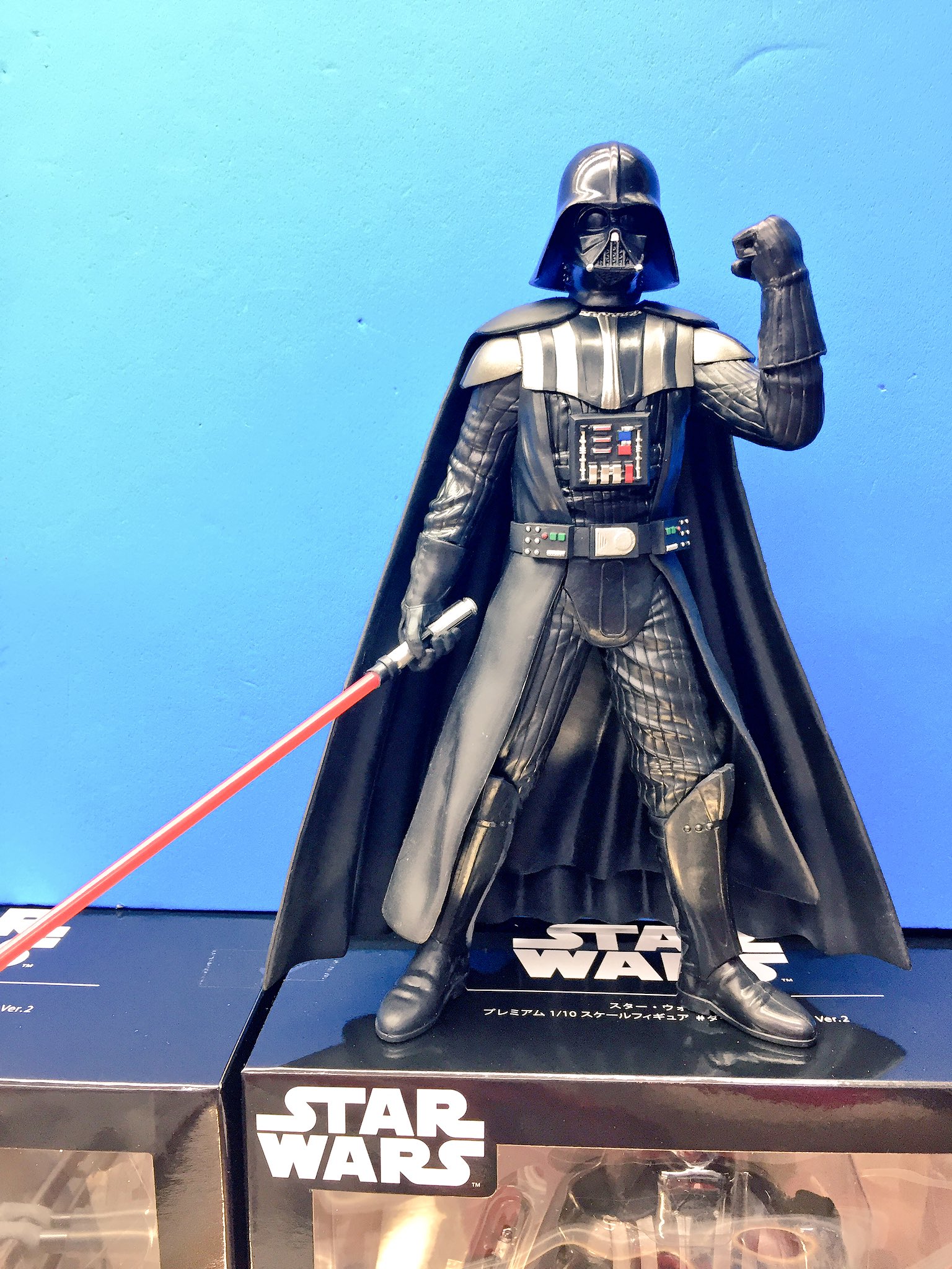 スターウォーズ ダース・ベイダー 木目調 フィギュア ② - フィギュア スターウォーズ ダース・ベイダー 木目調 フィギュア ② - フィギュア