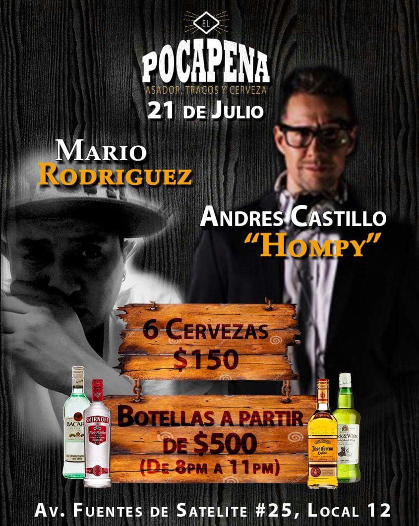 MrHOMPY's tweet photo. Mañana nos vemos en @elpocapena se va a poner buenazo #dj #music #friday https://t.co/2PhhLiO53E