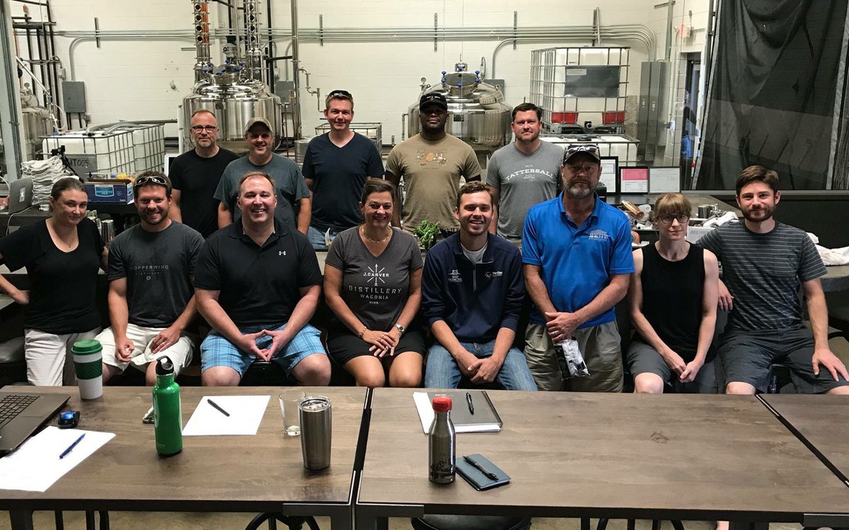 The fine folks who make your favorite MN Spirits - The MN Distillers Guild @Dampfwerk <a href="/isantispirits/">isanti Spirits</a> @Skaalvenn @DuNordCS <a href="/tattersallco/">Tattersall</a>