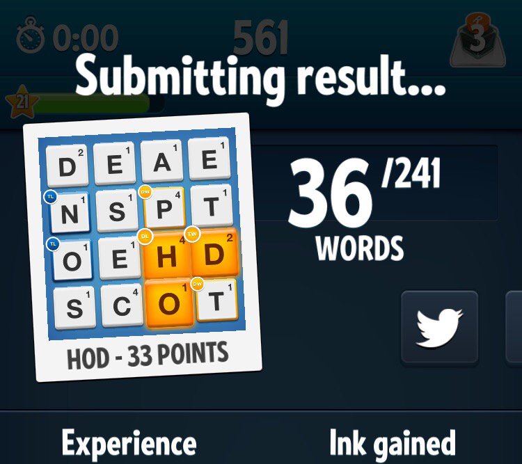 HOD was my best word. Challenge me