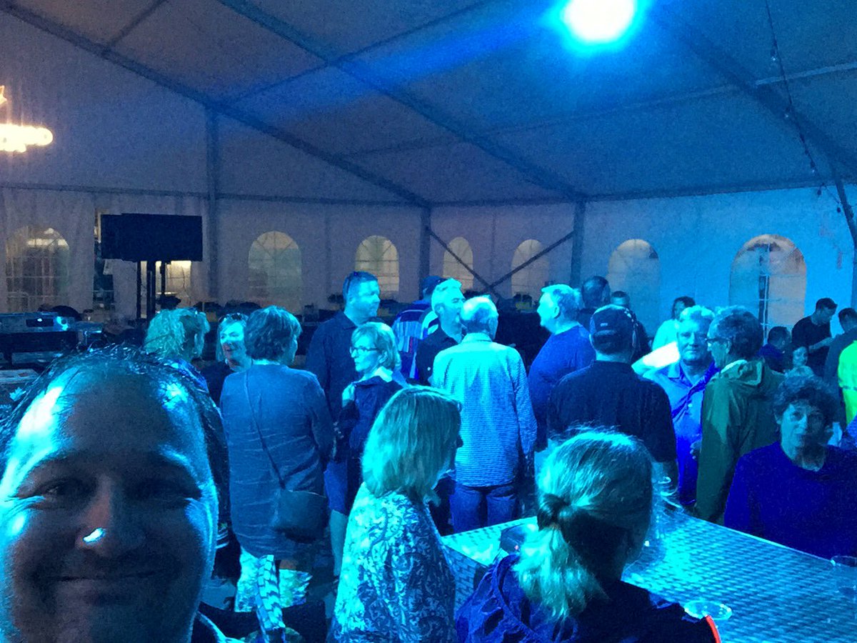 ron1337's tweet photo. @TylerShawMusic crappy about the rain, you can always come chill in the big white tent with all of us, bring your guitar. https://t.co/hfVMDpMa5o