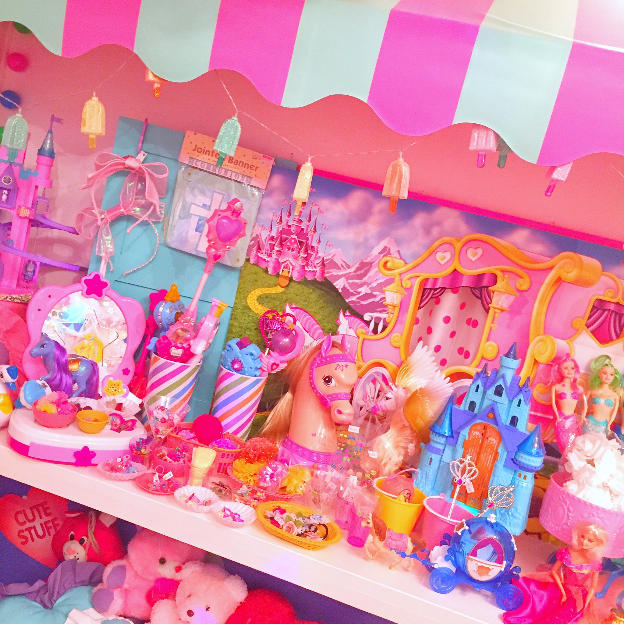 Nijiiro Ponic Nijiiro Ponic 本日も13時よりオープン ご来店お待ちしております ニジポニ 雑貨 雑貨屋 手芸 手芸屋 かわいい ゆめかわいい ゆめかわ Fancy ファンシー メルヘン アメ村 アメリカ村 大阪 T Co