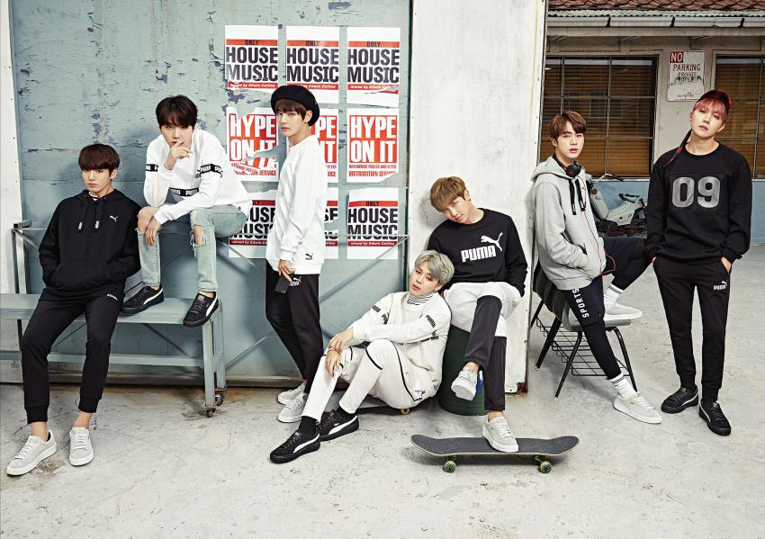 puma x bts twitter