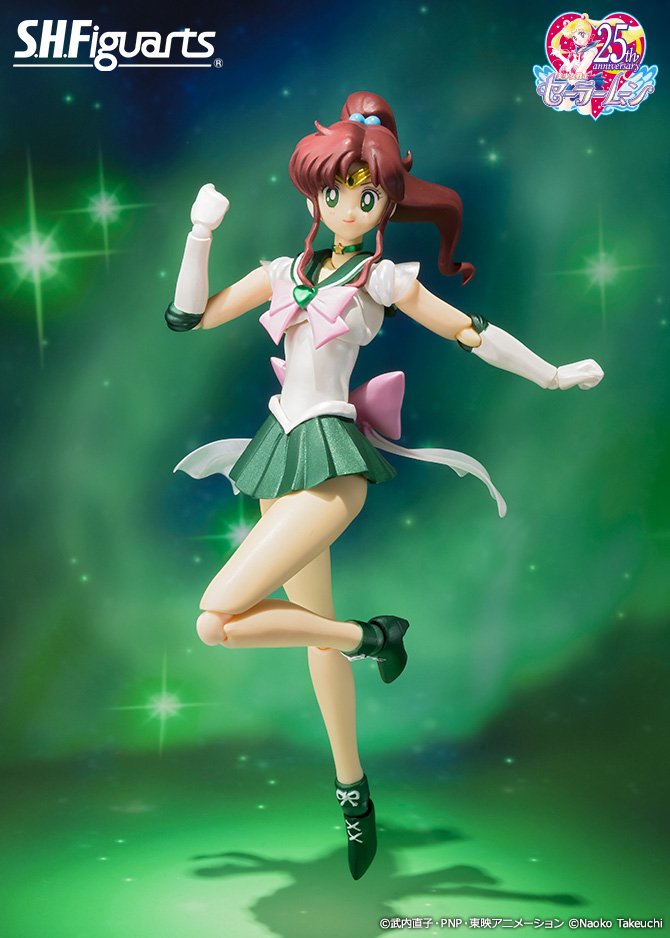 sailormoon30th_'s tweet photo. 【更新】「美少女戦士セーラームーンSuperS」より、『S.H.Figuarts スーパーセーラージュピター』が登場！
豊富な表情パーツに加え、ペガサスの力を受けてパワーアップする「クリスタル・チェンジロッド」まで忠実に立体化♪
https://t.co/X4sw91UqfC https://t.co/Bb0kNAqDiP