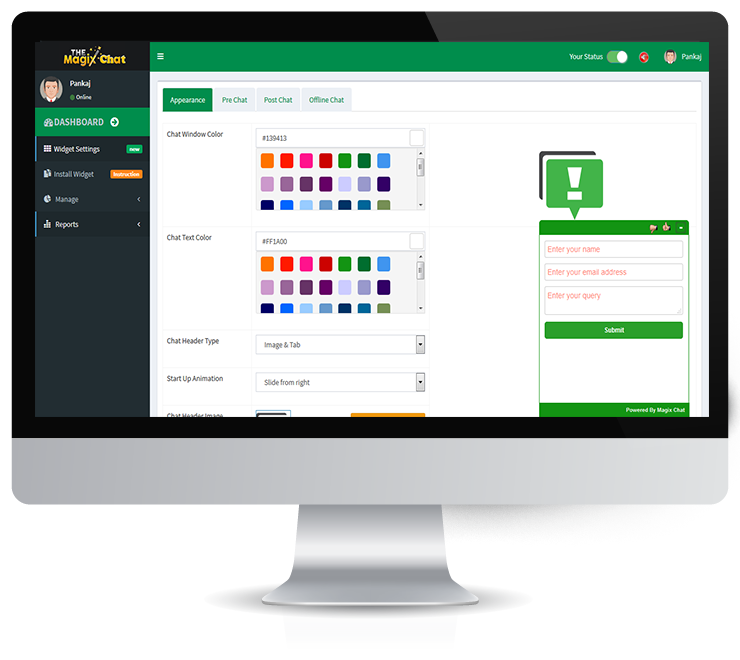 MagixChat's tweet image. magixchat.com chat plugin for your website, #LiveChatsoftware, #LiveHelpsoftware. Provide #livecustomersupport to your website .